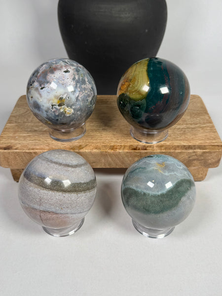 Sea Jasper Spheres - you pick