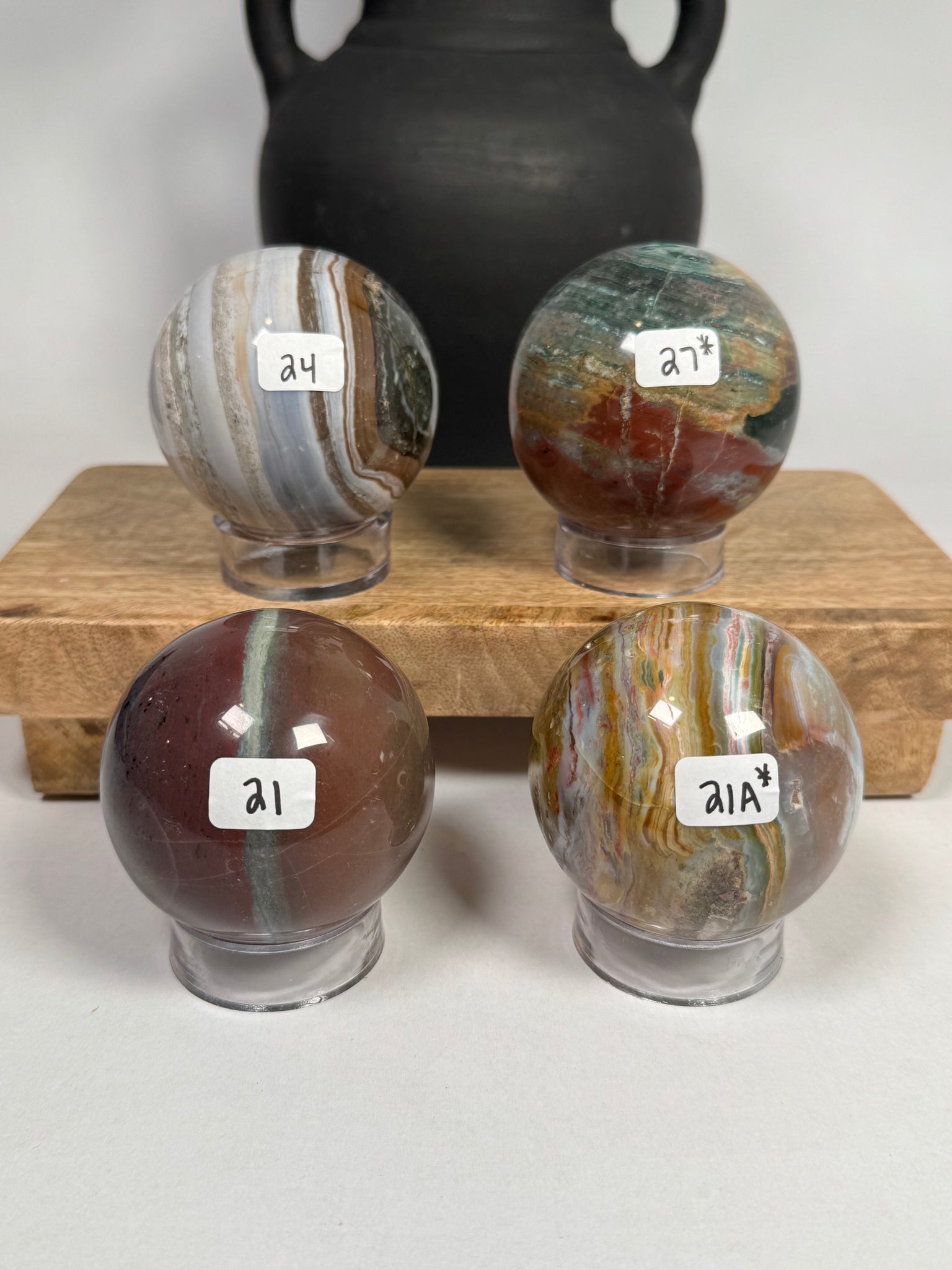 Sea Jasper Spheres - you pick