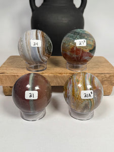 Sea Jasper Spheres - you pick