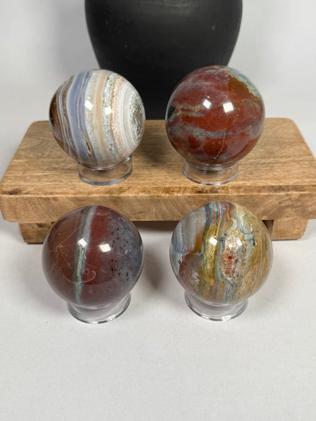Sea Jasper Spheres - you pick