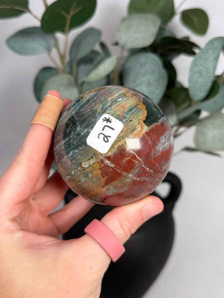 Sea Jasper Spheres - you pick