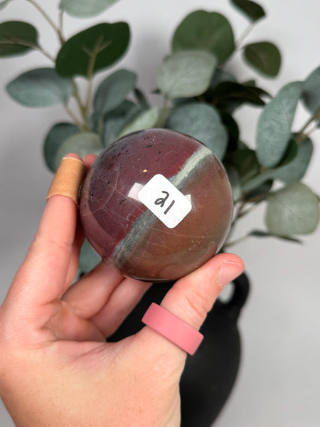 Sea Jasper Spheres - you pick