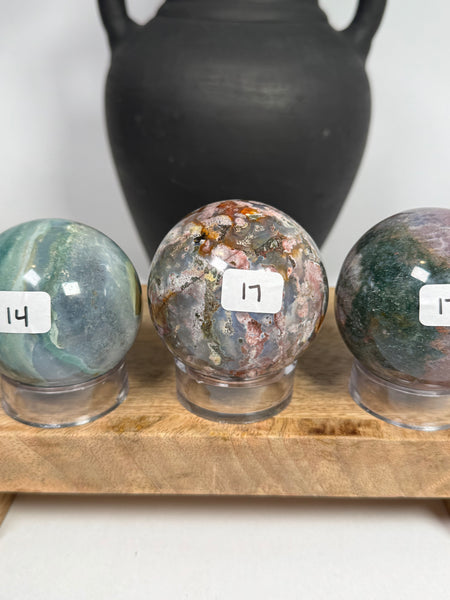 Sea Jasper Spheres - you pick