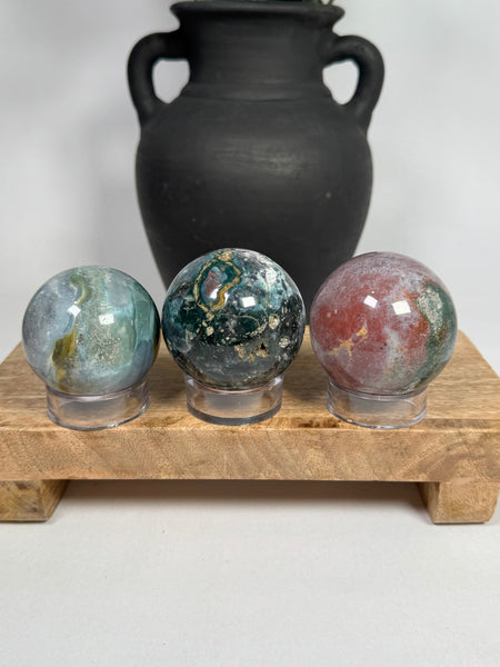 Sea Jasper Spheres - you pick