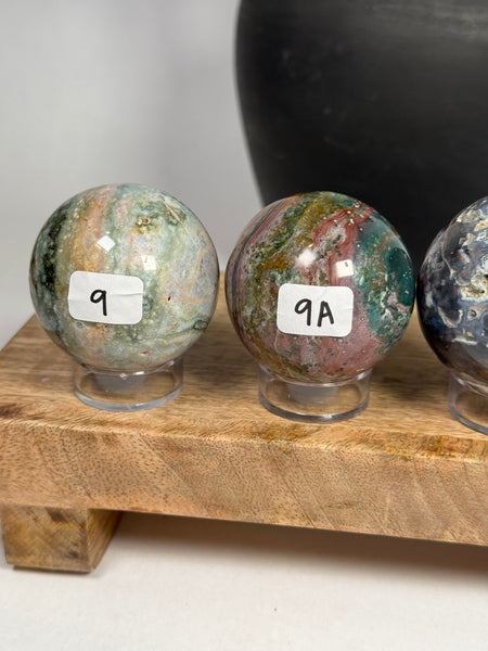 Sea Jasper Spheres - you pick