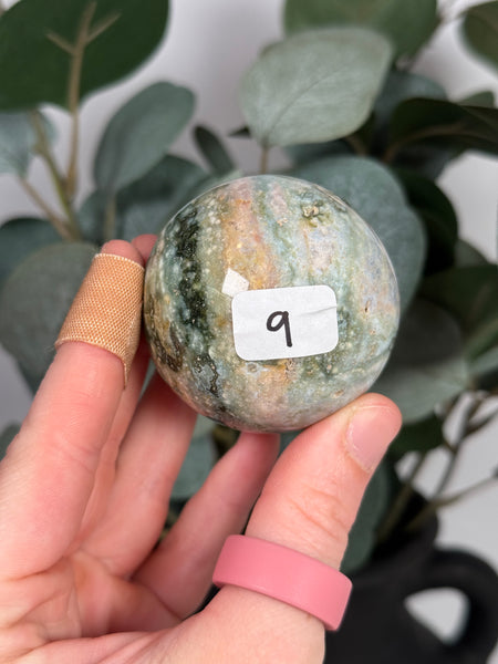 Sea Jasper Spheres - you pick