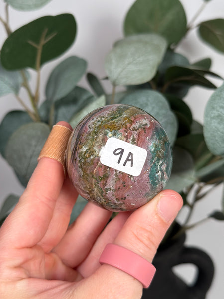 Sea Jasper Spheres - you pick