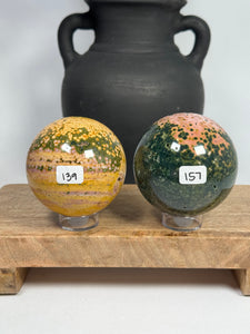 Kabamby Ocean Jasper Spheres - you pick