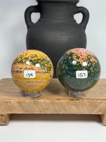 Kabamby Ocean Jasper Spheres - you pick