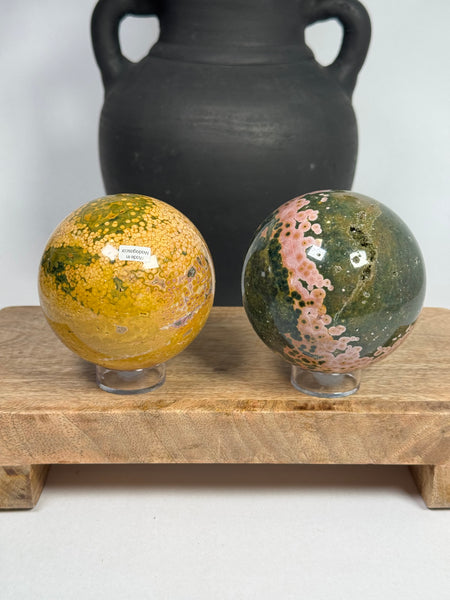 Kabamby Ocean Jasper Spheres - you pick