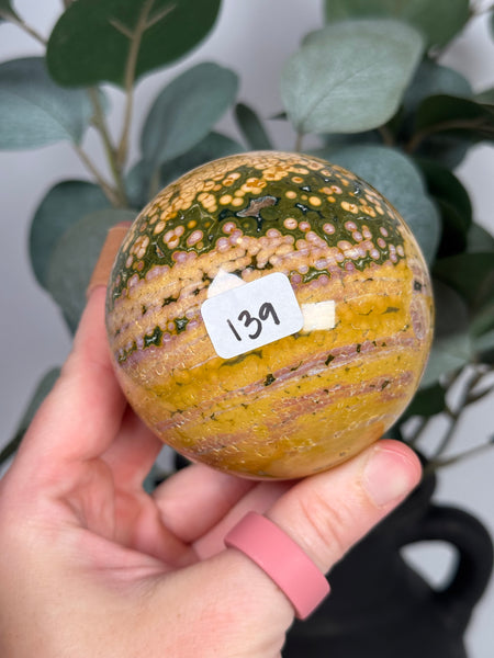 Kabamby Ocean Jasper Spheres - you pick