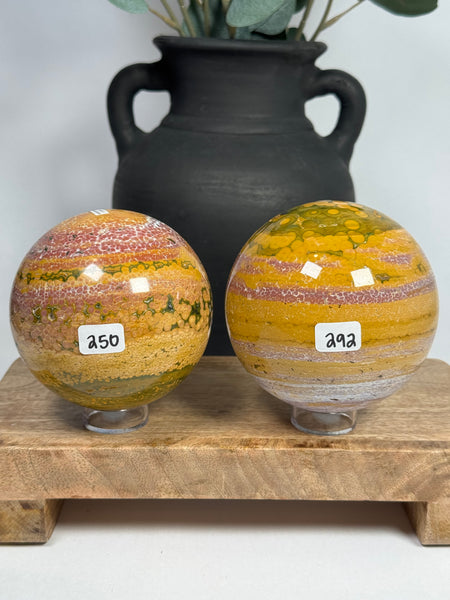Kabamby Ocean Jasper Spheres - you pick