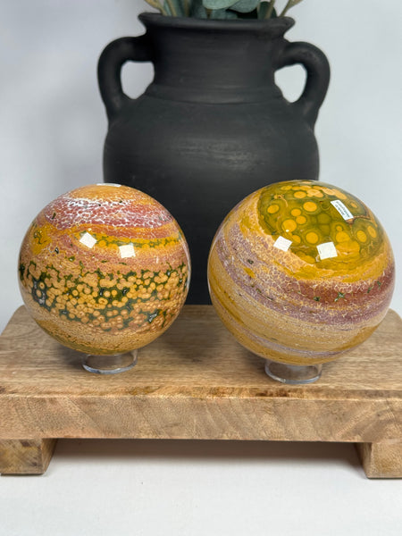 Kabamby Ocean Jasper Spheres - you pick