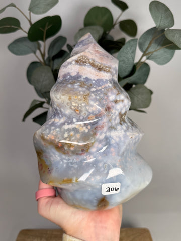 Sea Jasper Flame - 206 (cotton candy)
