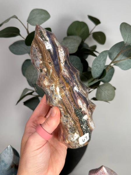 Sea Jasper Flames - you pick