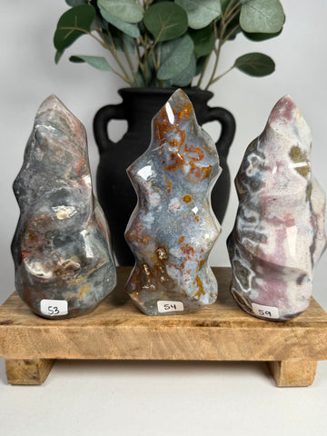 Sea Jasper Flames - you pick