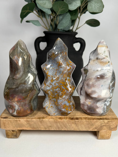 Sea Jasper Flames - you pick