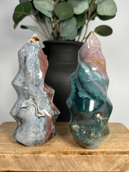 Sea Jasper Flames - you pick