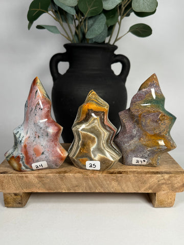 Sea Jasper Flames - you pick