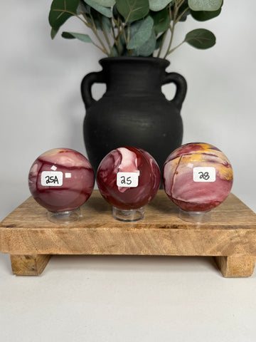 Mookaite Spheres - you pick