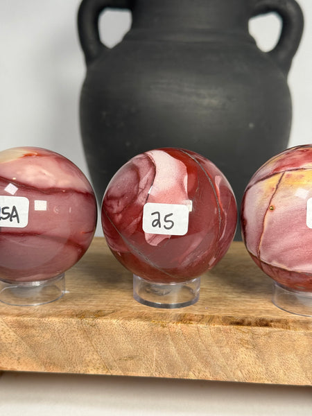 Mookaite Spheres - you pick