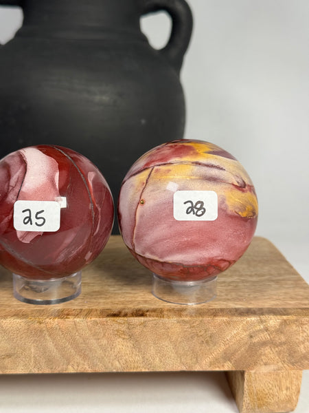 Mookaite Spheres - you pick