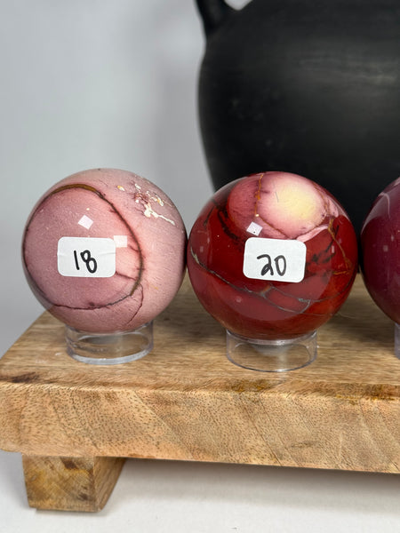 Mookaite Spheres - you pick