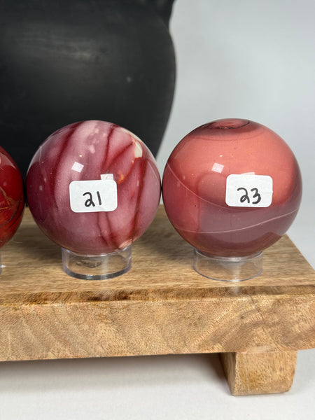 Mookaite Spheres - you pick