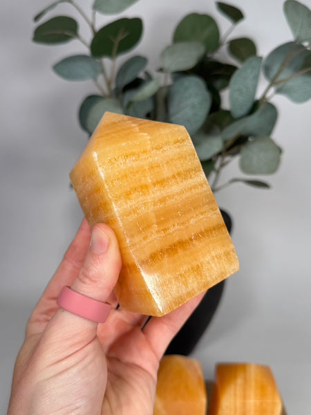 Orange Calcite Towers - mystery