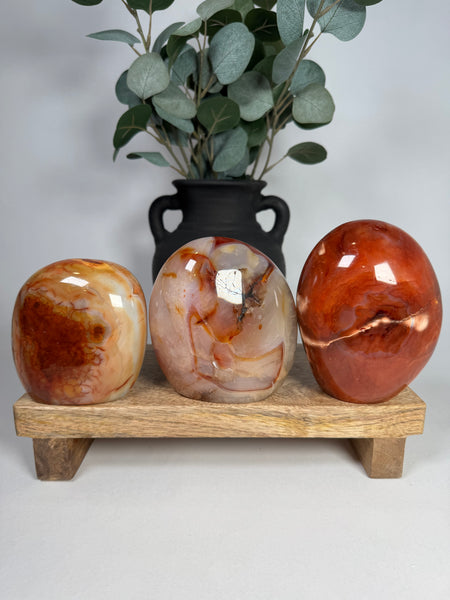 Carnelian Agate Freeforms - you pick