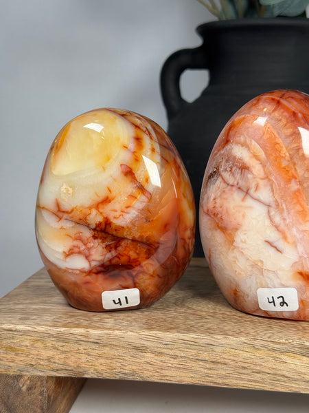 Carnelian Agate Freeforms - you pick