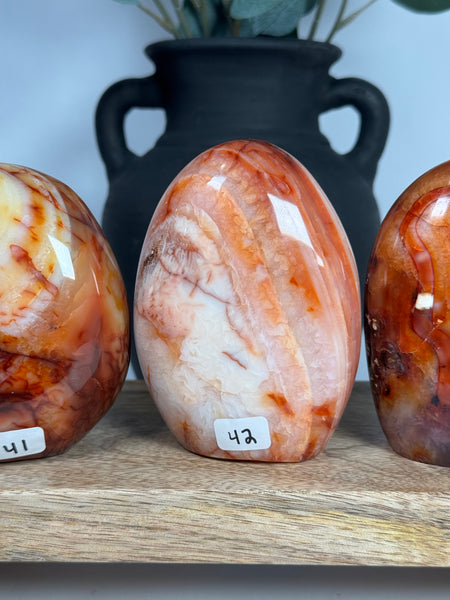 Carnelian Agate Freeforms - you pick