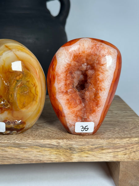 Carnelian Agate Freeforms - you pick