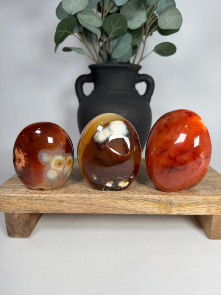 Carnelian Agate Freeforms - you pick