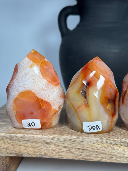 Carnelian Agate Flames - you pick