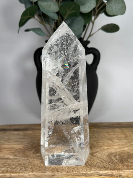 HQ Clear Quartz Tower - 200