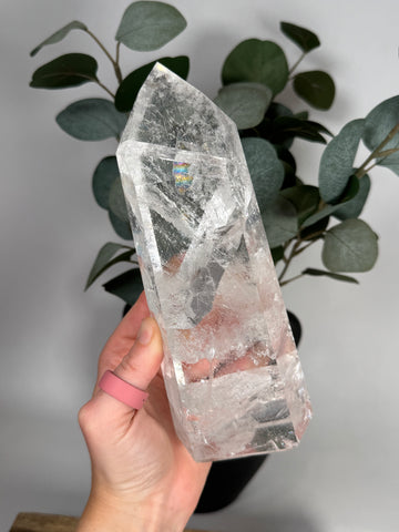 HQ Clear Quartz Tower - 200