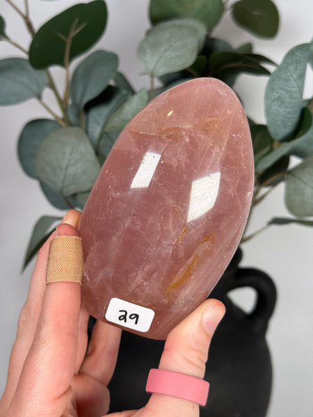 Rose Quartz Freeforms - you pick