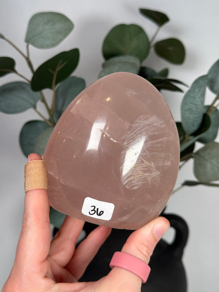 Rose Quartz Freeforms - you pick