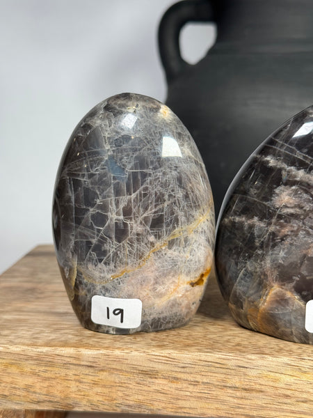 Black Moonstone Freeforms - you pick
