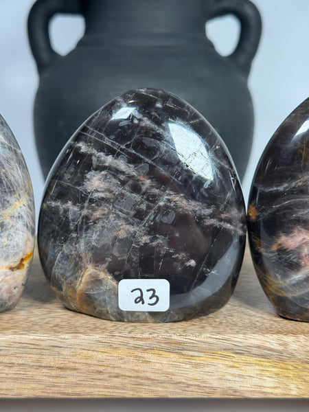 Black Moonstone Freeforms - you pick