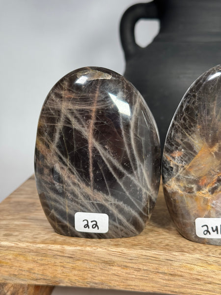 Black Moonstone Freeforms - you pick