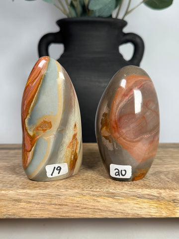 Polychrome Jasper Freeforms - you pick