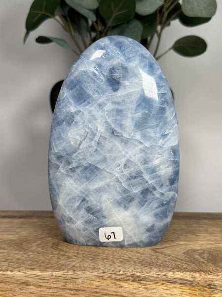 Blue Calcite Freeforms - 67