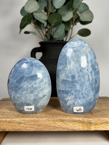 Blue Calcite Freeforms - you pick