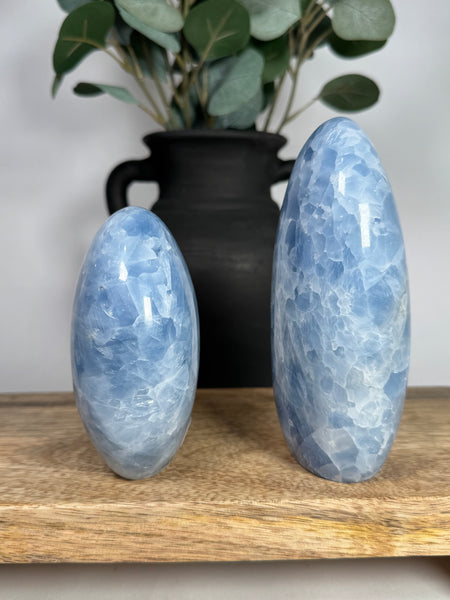Blue Calcite Freeforms - you pick