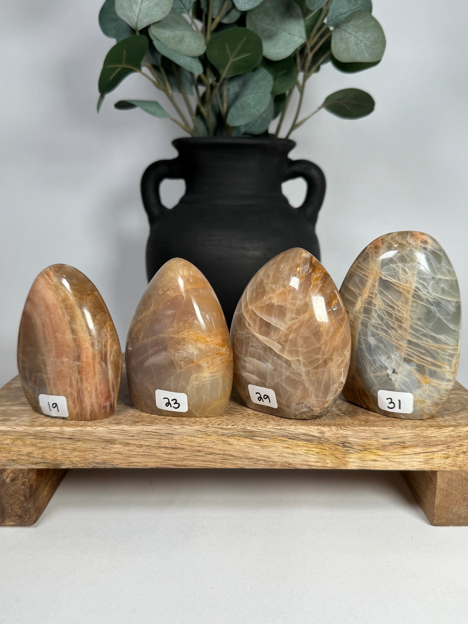 Peach Moonstone Freeforms - you pick