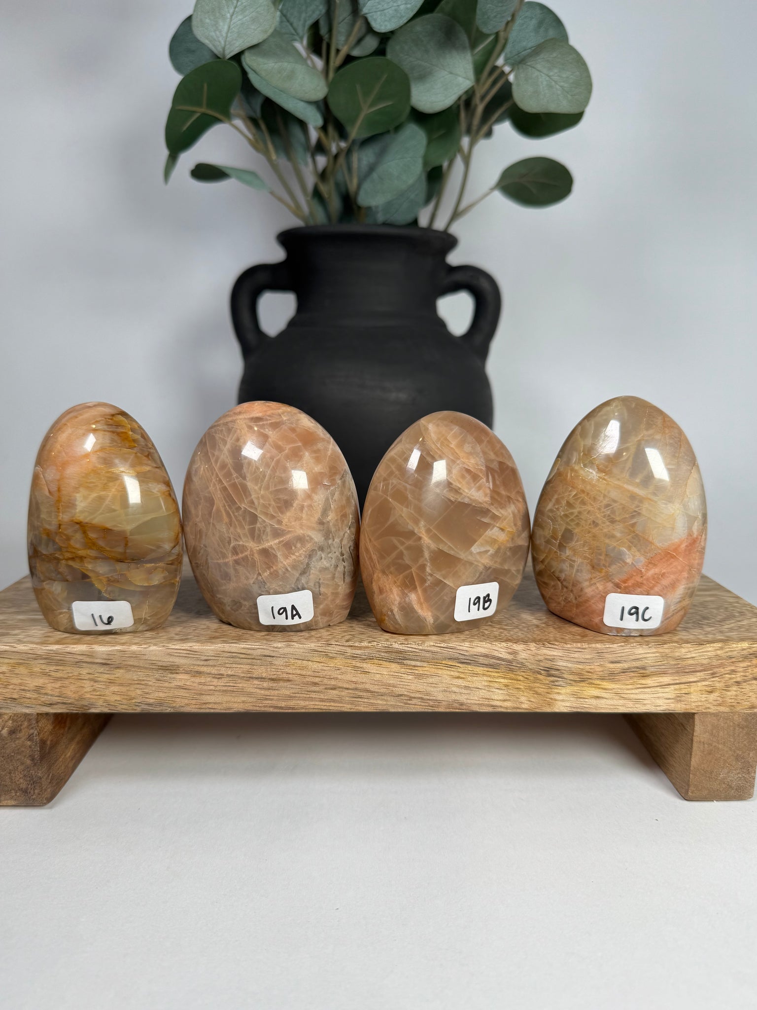 Peach Moonstone Freeforms - you pick