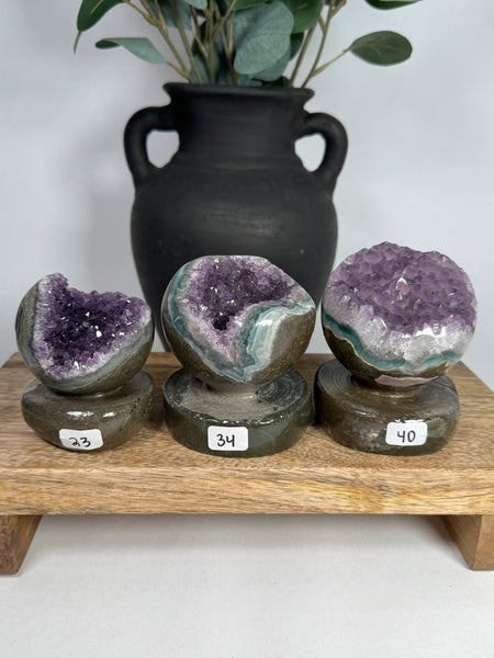 Amethyst Sphere/Stand - you pick