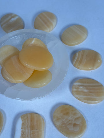 Calcite Flat Stone - mystery